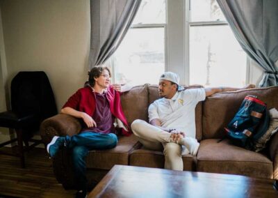 sober living couch