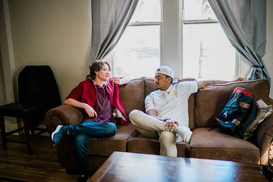 sober living couch