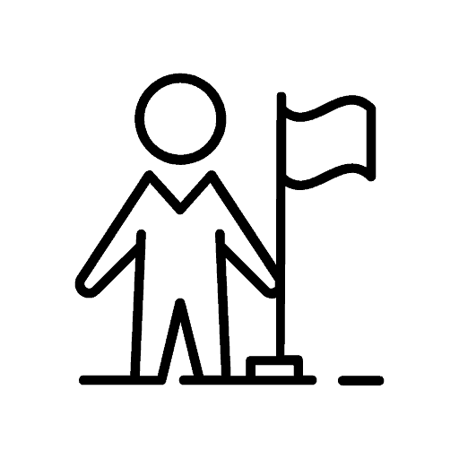 An icon representing achievement