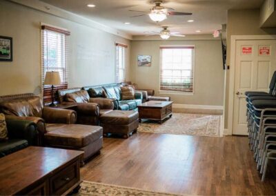 Sober Clubhouse Living Room